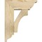 Ekena Millwork Westlake Traditional Rough Sawn Bracket w/ Offset Brace, Douglas Fir, 6"W x 14"D x 18"H BKT0604X14X18WTL01RDF - alternate 4
